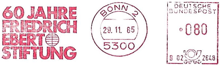 Ebert Bonn 1985