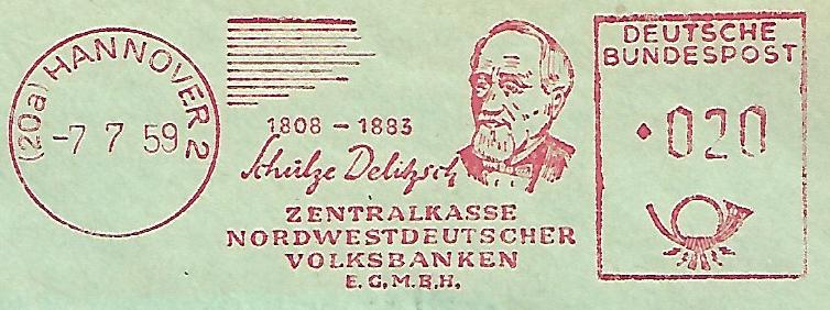 Schulze-Delitzsch Hannover 1959
