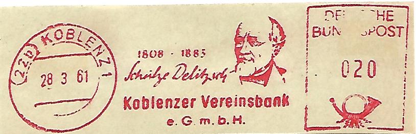Schulze-Delitzsch 1961 Koblenz